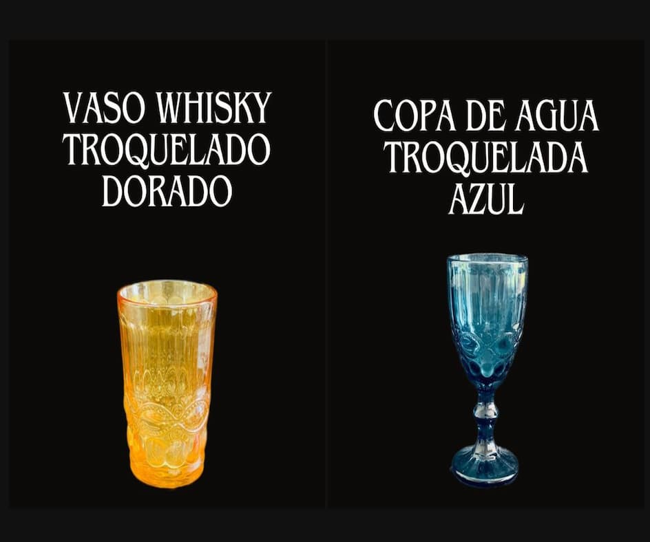 Vasos de colores