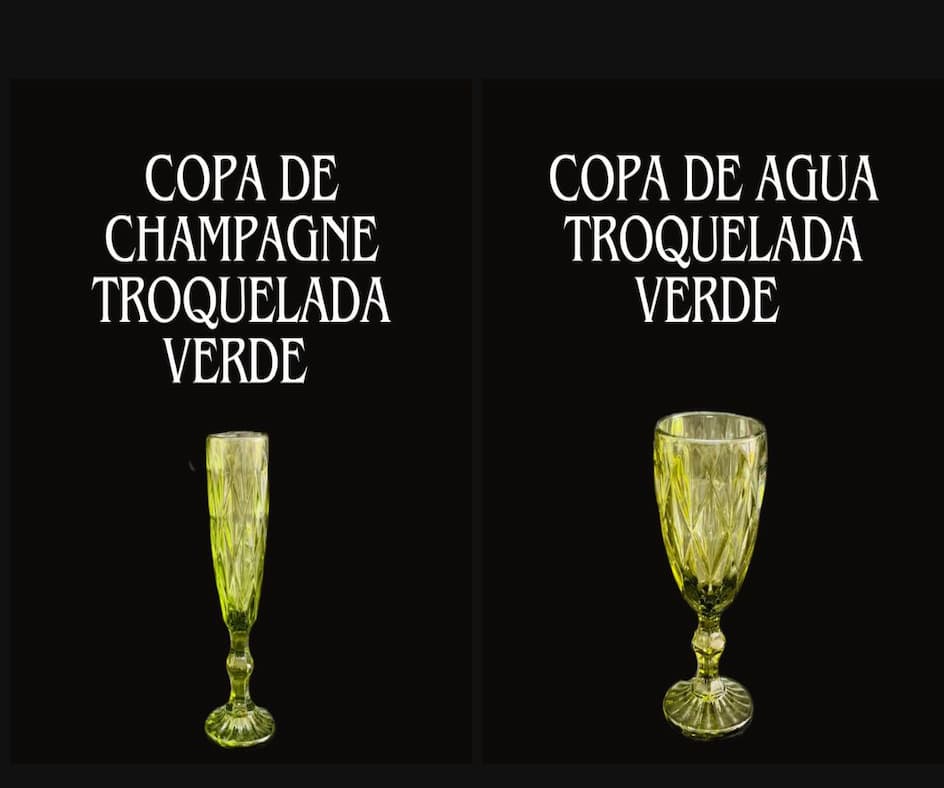 Copas de colores