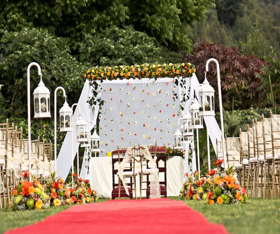 bodas al aire libre