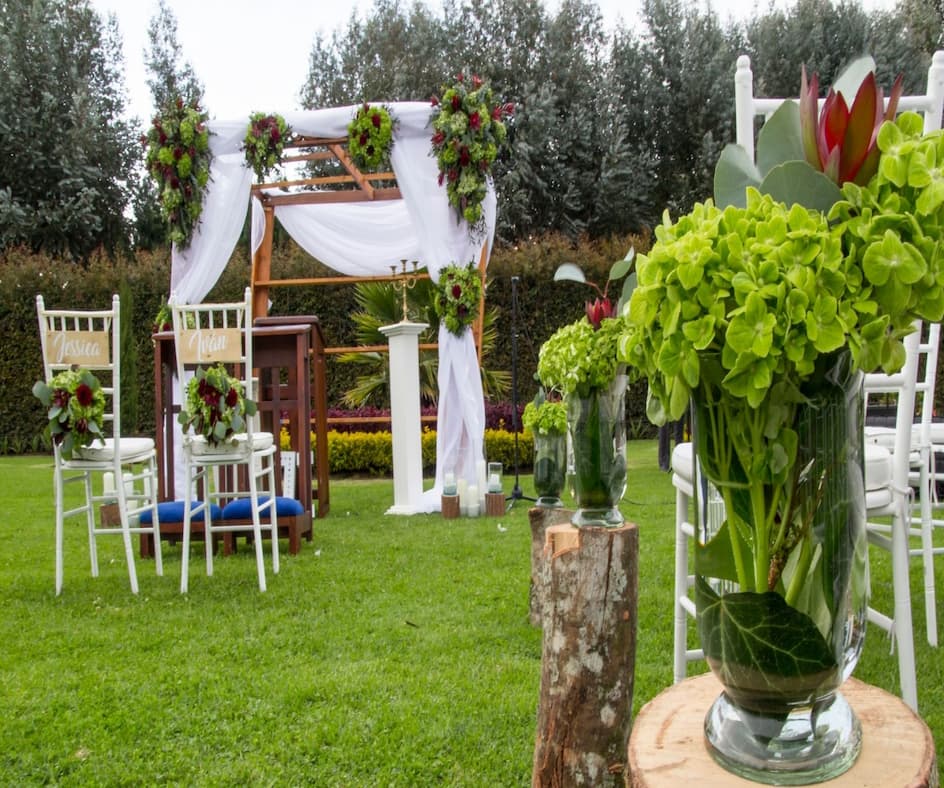 Ceremonias al aire libre en tenjo