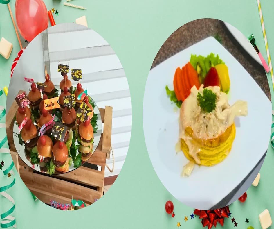 Comida saludable para fiestas infantiles