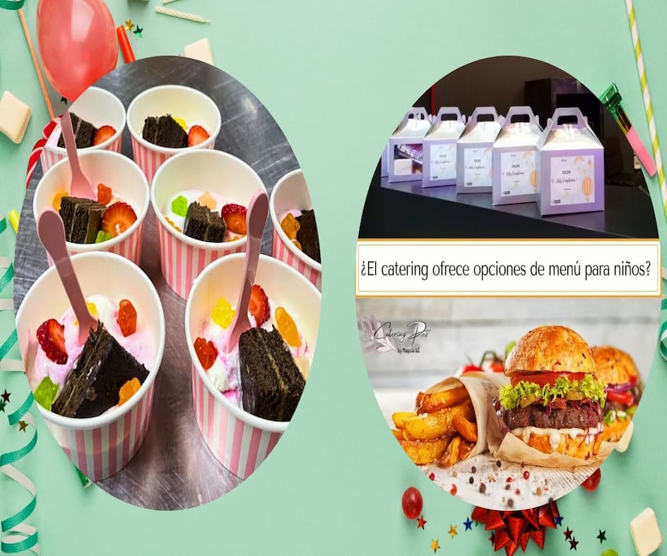 Menús para cumpleaños infantiles