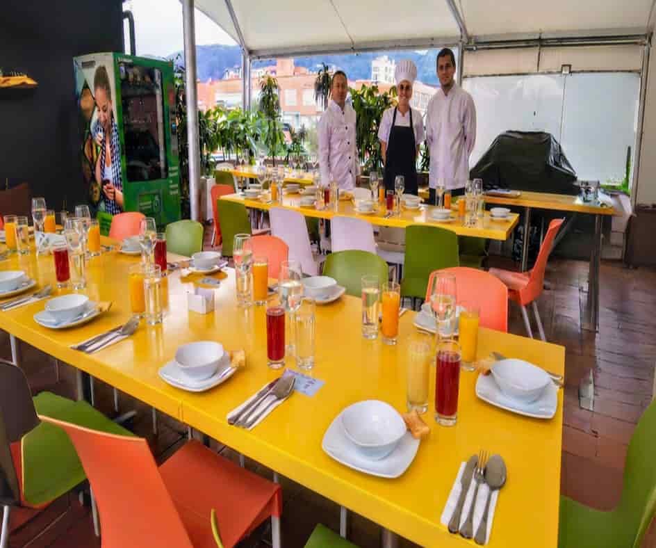 Servicio de casino y alimentación institucional para empresas en Bogotá